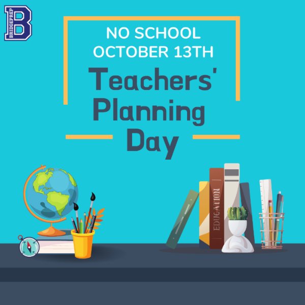 No School Teacher Planning Day